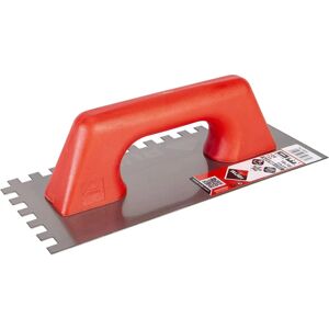 Spatola dentata in acciaio Rubi - 28cm - Applicazione del cemento Spatola dentata in acciaio Rubi - 28cm - Applicazione del cemento