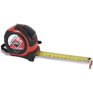 Metro a nastro in plastica Rubi 8m x 25mm - Flexometro Metro a nastro in plastica Rubi 8m x 25mm - Flexometro