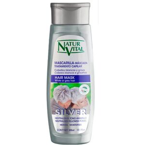 Masque Argent Naturaleza y Vida - Pour Cheveux Gris/Blancs - Publicité Masque Argent Naturaleza y Vida - Pour Cheveux Gris/Blancs - Publicité