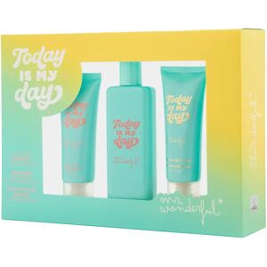 Set Regalo Today Is My Day de Mr. Wonderful - 75 ml Eau de Toilette, Loción y Crema Set Regalo Today Is My Day de Mr. Wonderful - 75 ml Eau de Toilette, Loción y Crema