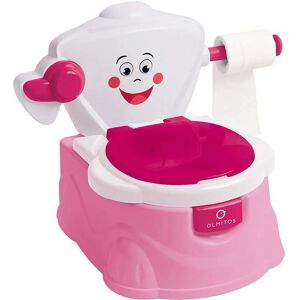 Olmitos Baby-Posa WC Divertente Rosa 18m+ - Sedile di Addestramento Olmitos Baby-Posa WC Divertente Rosa 18m+ - Sedile di Addestramento