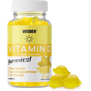 Weider Vitamin D Gummies - Lemon Flavor - 50 pcs Weider Vitamin D Gummies - Lemon Flavor - 50 pcs
