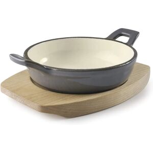 Lacor Grey Cast Iron Casserole - Cookware Lacor Grey Cast Iron Casserole - Cookware