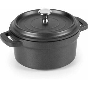 Lacor 25910 Cocotte en Fonte d'Aluminium Noire - 0.24L - Publicité Lacor 25910 Cocotte en Fonte d'Aluminium Noire - 0.24L - Publicité
