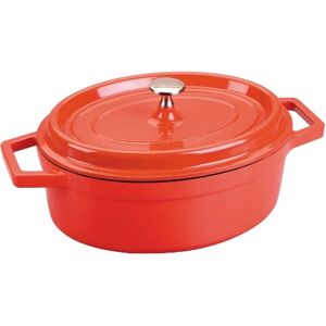 Lacor 25927 Oval Cast Aluminum Saucepan - 3.5L Lacor 25927 Oval Cast Aluminum Saucepan - 3.5L