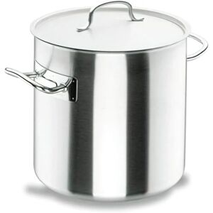 Lacor Stainless Steel 28cm Stockpot with Lid - Professional Kitchen Lacor Stainless Steel 28cm Stockpot with Lid - Professional Kitchen