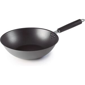 Lacor Stainless Steel Wok Pan - 28cm - Non-stick - Suitable for all heat sources Lacor Stainless Steel Wok Pan - 28cm - Non-stick - Suitable for all heat sources