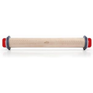 Lacor Adjustable Beech Wood Rolling Pin - 34cm - Baking Tool Lacor Adjustable Beech Wood Rolling Pin - 34cm - Baking Tool