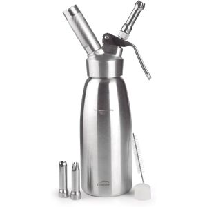 Lacor Epicure 0,5L rozsdamentes acél siphon - Professzionális konyhai eszköz Lacor Epicure 0,5L rozsdamentes acél siphon - Professzionális konyhai eszköz
