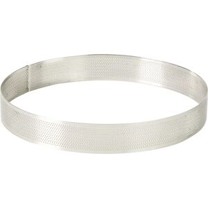 Lacor 68554 stainless steel perforated round tart mould - 24cm Lacor 68554 stainless steel perforated round tart mould - 24cm