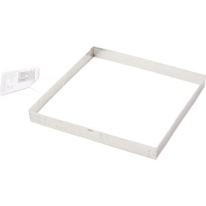 Lacor 68560 - Microperforated Stainless Steel Baking Mold - 20x20x2 cm Lacor 68560 - Microperforated Stainless Steel Baking Mold - 20x20x2 cm