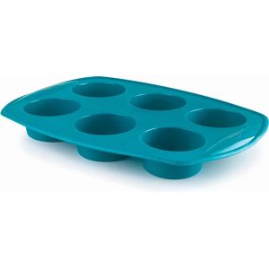 LACOR Silicone Muffin Mold - 6 Cavities - Rectangular LACOR Silicone Muffin Mold - 6 Cavities - Rectangular