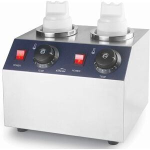 Lacor Dubbele Elektrische Sausverwarmer - Sauce Warmer, Temperatuurbereik 30°C-80°C, Roestvrij staal Lacor Dubbele Elektrische Sausverwarmer - Sauce Warmer, Temperatuurbereik 30°C-80°C, Roestvrij staal