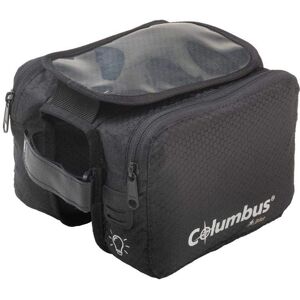 Columbus Outdoor - Sacoche de cadre vélo - 2 x 1L - Noir - Taille unique - Publicité Columbus Outdoor - Sacoche de cadre vélo - 2 x 1L - Noir - Taille unique - Publicité