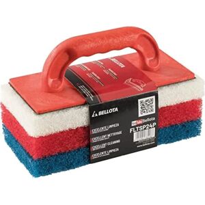 Bellota Raspador de suelos - Esponjas de limpieza intercambiables - Rojo Bellota Raspador de suelos - Esponjas de limpieza intercambiables - Rojo