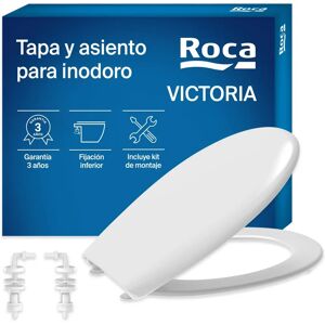 Roca Siège WC Blanc - Siège de Toilette - Publicité Roca Siège WC Blanc - Siège de Toilette - Publicité