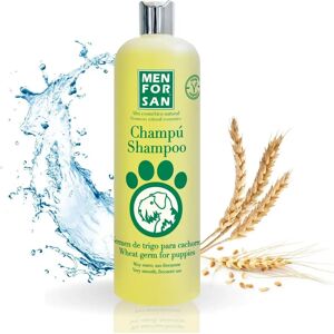 Menforsan 1 L Shampoo pour chiots et chiens germes de blé - Publicité Menforsan 1 L Shampoo pour chiots et chiens germes de blé - Publicité