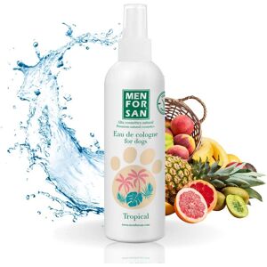 Eau de Cologne pour chiens Menforsan Tropical - Parfum canin - 125ml Eau de Cologne pour chiens Menforsan Tropical - Parfum canin - 125ml