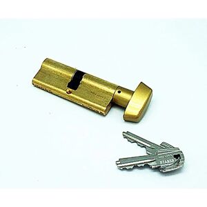 Tesa - Cylindre à bouton en laiton T5 - 80mm - 40x40mm - Serrure de sécurité Tesa - Cylindre à bouton en laiton T5 - 80mm - 40x40mm - Serrure de sécurité
