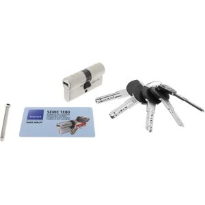 Tesa - Hoogbeveiligingscilinder TX85 - Nickel - Veiligheidsslot Tesa - Hoogbeveiligingscilinder TX85 - Nickel - Veiligheidsslot