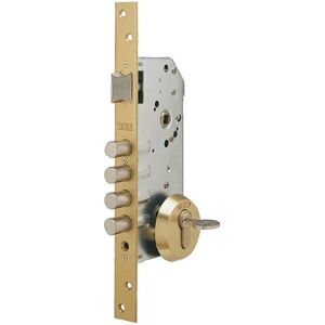 Tesa Assa Abloy - Security Lock for Wooden Door - Gold Finish Tesa Assa Abloy - Security Lock for Wooden Door - Gold Finish