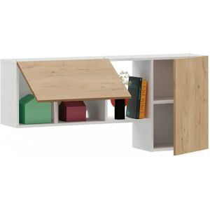 Muebles Pitarch Nilo L-förmiger Wohnraum-Möbel in Weiß & Gold Eiche Muebles Pitarch Nilo L-förmiger Wohnraum-Möbel in Weiß & Gold Eiche