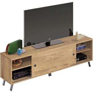 Muebles Pitarch - Kamet TV Möbel - Schiebetüren - Rustik Eiche Stil Muebles Pitarch - Kamet TV Möbel - Schiebetüren - Rustik Eiche Stil