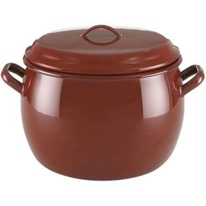Cocotte en acier émaillé marron Quid Classic 14cm - Publicité Cocotte en acier émaillé marron Quid Classic 14cm - Publicité