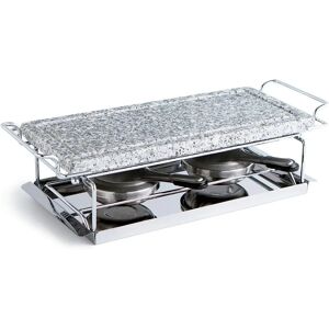 Quid Arbon Stein Grill - Gemischter Granit - 33x15x1,8cm Quid Arbon Stein Grill - Gemischter Granit - 33x15x1,8cm