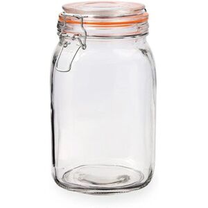QUID Nieuwe Canette Luchtdichte Glazen Pot - 1,5L, Recyclebaar QUID Nieuwe Canette Luchtdichte Glazen Pot - 1,5L, Recyclebaar