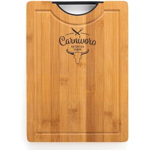 Quid Carnivoro - Wood Steel Cutting Board - 35x25x2 cm Quid Carnivoro - Wood Steel Cutting Board - 35x25x2 cm