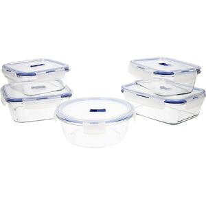 Luminarc Pure Box Active Ensemble de 5 Boîtes à Lunch Bicolores - Publicité Luminarc Pure Box Active Ensemble de 5 Boîtes à Lunch Bicolores - Publicité