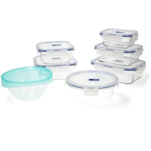 Ensemble Luminarc Pure Box Active 7 Verre Bicolore Hermétique - Boîtes à lunch - Publicité Ensemble Luminarc Pure Box Active 7 Verre Bicolore Hermétique - Boîtes à lunch - Publicité