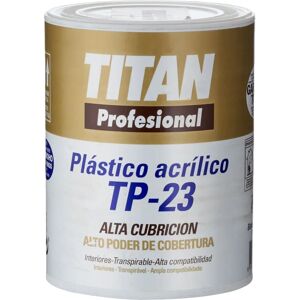 Peinture Acrylique Titan T-3 Blanc - Décoration Murale - 1L - Publicité Peinture Acrylique Titan T-3 Blanc - Décoration Murale - 1L - Publicité