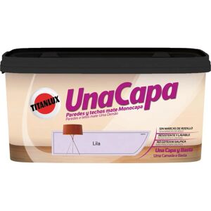 Pintura Titan - Lila Interior Mate Una Capa - Pintura Pintura Titan - Lila Interior Mate Una Capa - Pintura