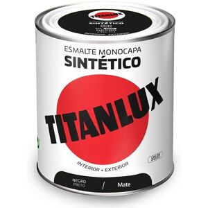 Titanlux 5809006 Pintura esmaltada sintética negra - Pintura Titanlux 5809006 Pintura esmaltada sintética negra - Pintura