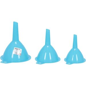 PLASTICFORTE Modèle : - Lot de 3 entonnoirs colorés - 6,5, 8, 9,5cm - Publicité PLASTICFORTE Modèle : - Lot de 3 entonnoirs colorés - 6,5, 8, 9,5cm - Publicité