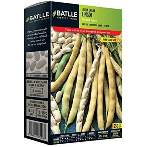 Batlle Zaden - Dwergboon Lingot - Zaaivariant voor droge bonen - 250g Batlle Zaden - Dwergboon Lingot - Zaaivariant voor droge bonen - 250g