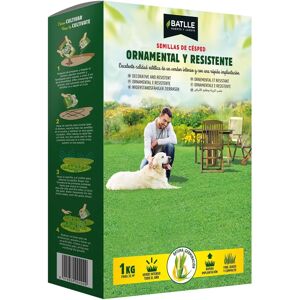 Semences de Gazon Ornemental Batlle - Résistant et Dense - Publicité Semences de Gazon Ornemental Batlle - Résistant et Dense - Publicité