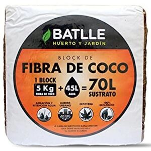 Batlle Fibra de Coco 5kg Medio de Cultivo - Tipo de Producto Batlle Fibra de Coco 5kg Medio de Cultivo - Tipo de Producto