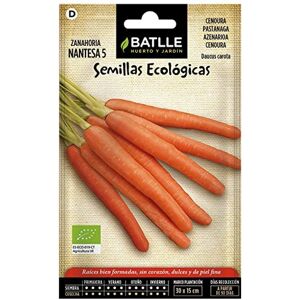 Graines de Carotte Nantesa Batlle - Précoce, Bio, 1200 Graines - Publicité Graines de Carotte Nantesa Batlle - Précoce, Bio, 1200 Graines - Publicité