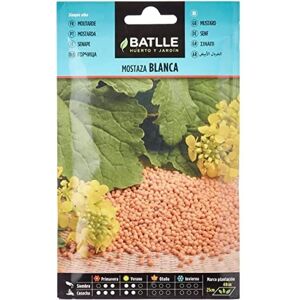 Graines de Moutarde Blanche Batlle - Pour Salades et Moutarde - 6.35g - Publicité Graines de Moutarde Blanche Batlle - Pour Salades et Moutarde - 6.35g - Publicité