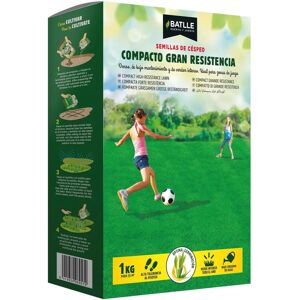 Graines de Gazon Compacte Résistante BATLLE - Mélange pour Zones à Fort Trafic - Publicité Graines de Gazon Compacte Résistante BATLLE - Mélange pour Zones à Fort Trafic - Publicité