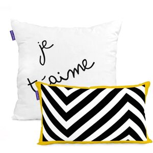 HappyFriday Kuddfodral - 2-pack Flerfärgad - Kuddfodral HappyFriday Kuddfodral - 2-pack Flerfärgad - Kuddfodral