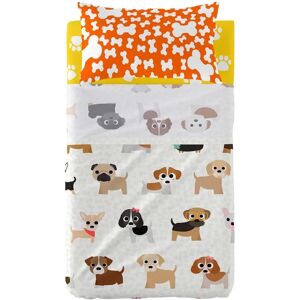 HappyFriday MR FOX Honden Multicolor Bedset - Baby wieg 120x180cm HappyFriday MR FOX Honden Multicolor Bedset - Baby wieg 120x180cm