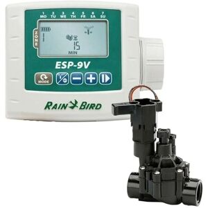 Rain Bird - Kit de Riego Automático WPX1 a Pilas - 1 Zona Rain Bird - Kit de Riego Automático WPX1 a Pilas - 1 Zona