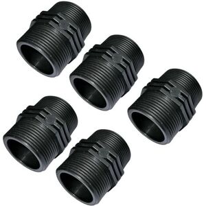 SUINGA Kunststoff-Männchen/Männchen Rohrverbinder - 1 1/4'' - Wasser & Bewässerung SUINGA Kunststoff-Männchen/Männchen Rohrverbinder - 1 1/4'' - Wasser & Bewässerung