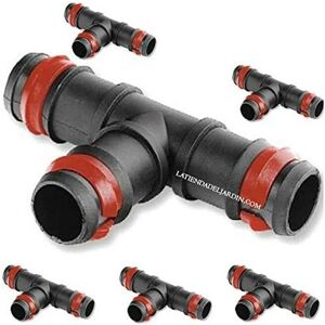 Suinga 16mm Tropfrohrverbinder mit Sicherheitsring - Packung 50 Suinga 16mm Tropfrohrverbinder mit Sicherheitsring - Packung 50