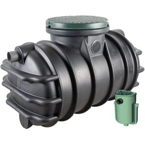 GRAF Fosa séptica con filtro 1000 litros - Tanque séptico para 1-3 personas GRAF Fosa séptica con filtro 1000 litros - Tanque séptico para 1-3 personas