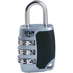 Serrure à combinaison IFAM C25S Acier chromé - Cadenas - Publicité Serrure à combinaison IFAM C25S Acier chromé - Cadenas - Publicité